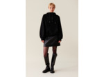 Sweatshirt capuche oversize noir