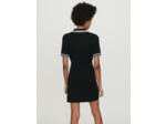 Robe droite détails bijoux