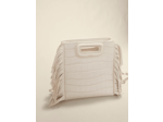 Sac M Mini en cuir croco