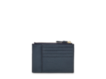 Lettrines de Lancel - Porte-cartes zippé - Grand modèle - Bleu Marine