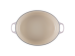 Cocotte ovale 31cm en fonte émaillée shell pink