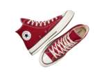 Chuck 70 Hi Park Red/Egret/Black