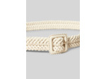 Ceinture en cuir tressé