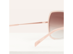 Lunettes de soleil en acétate et métal