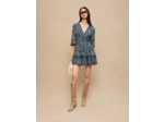 Robe courte imprimée