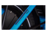 Vélo urbain pliant électrique FOLD HYBRID COMFORT 545 Bleu Azur