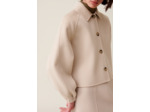 Veste courte col chemise