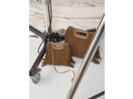 Sac M mini en cuir suède