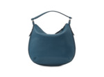 MOGADOR CUIR GRAINE - Sac Hobo - Bleu Paon