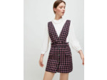 Robe à bretelles à carreaux