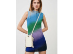 Robe sans manche en maille lurex