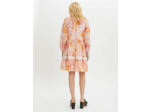 Robe en voile de coton et soie