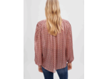 Top fluide imprimé mini fleurs