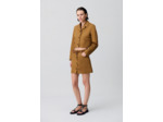 Veste courte col tailleur