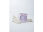 Sac seau orné de perles