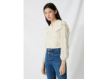 Blouse fluide à volants romantiques