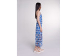 Robe tricolore en crochet