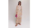 Robe longue imprimée