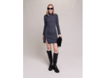 Robe courte en maille