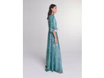 Robe longue à sequins