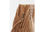 Sac M en toile à motifs pied-de-poule