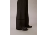 PANTALONS EN GABARDINE À BORD BRUT