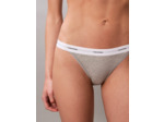 CULOTTE BIKINI EN COTON ÉLASTIQUE RIBBÉE