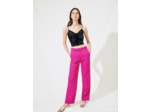 Top en satin à gros nœud