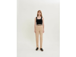 Pantalon ajusté à rayures