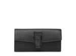 Neo Charlie de Lancel - Portefeuille slim rabat - Grand modèle - Noir