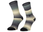 Chaussettes Unisexe GRADIENT STRIPES CREW Vert/Jaune Acide
