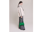 Manteau court en fausse fourrure
