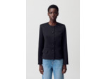 Veste cintrée satinée