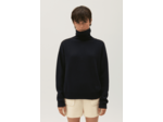 Pull cachemire bleu marine