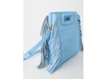 Sac M Mini en cuir croco