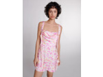 Robe courte à imprimé fleuri