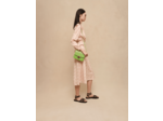 Robe longue à volants