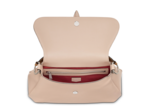 Diane de Lancel - Sac gibecière - Grand modèle - Cuir de vachette grainé et lisse