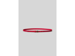 Ceinture cuir contrastée