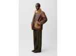 Manteau peau lainée