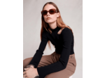Pull en maille ajourée