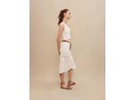 Top en maille asymétrique