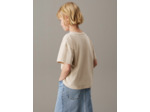 T-SHIRT AVEC LOGO BOXY