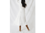 Robe en coton à broderies anglaises