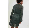 Robe patineuse en plissé