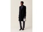 Manteau droit mi-long