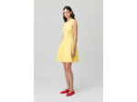 Robe courte patineuse fine maille