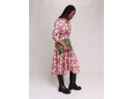 Robe longue à fleurs