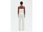 Pantalon à sequins blanc