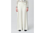 Pantalon large à plis